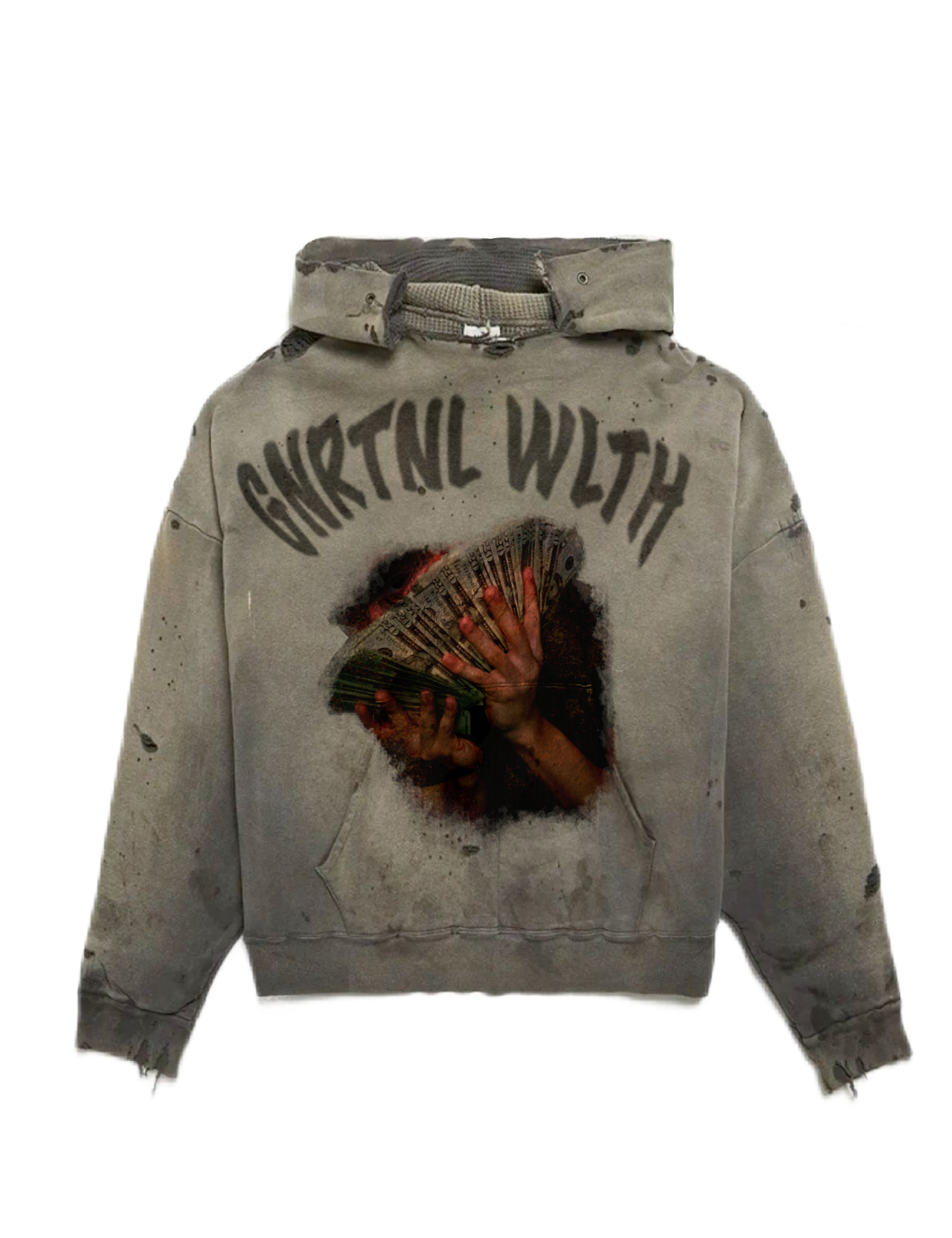 "Dirty Stack" Thrashed Hoodie ????