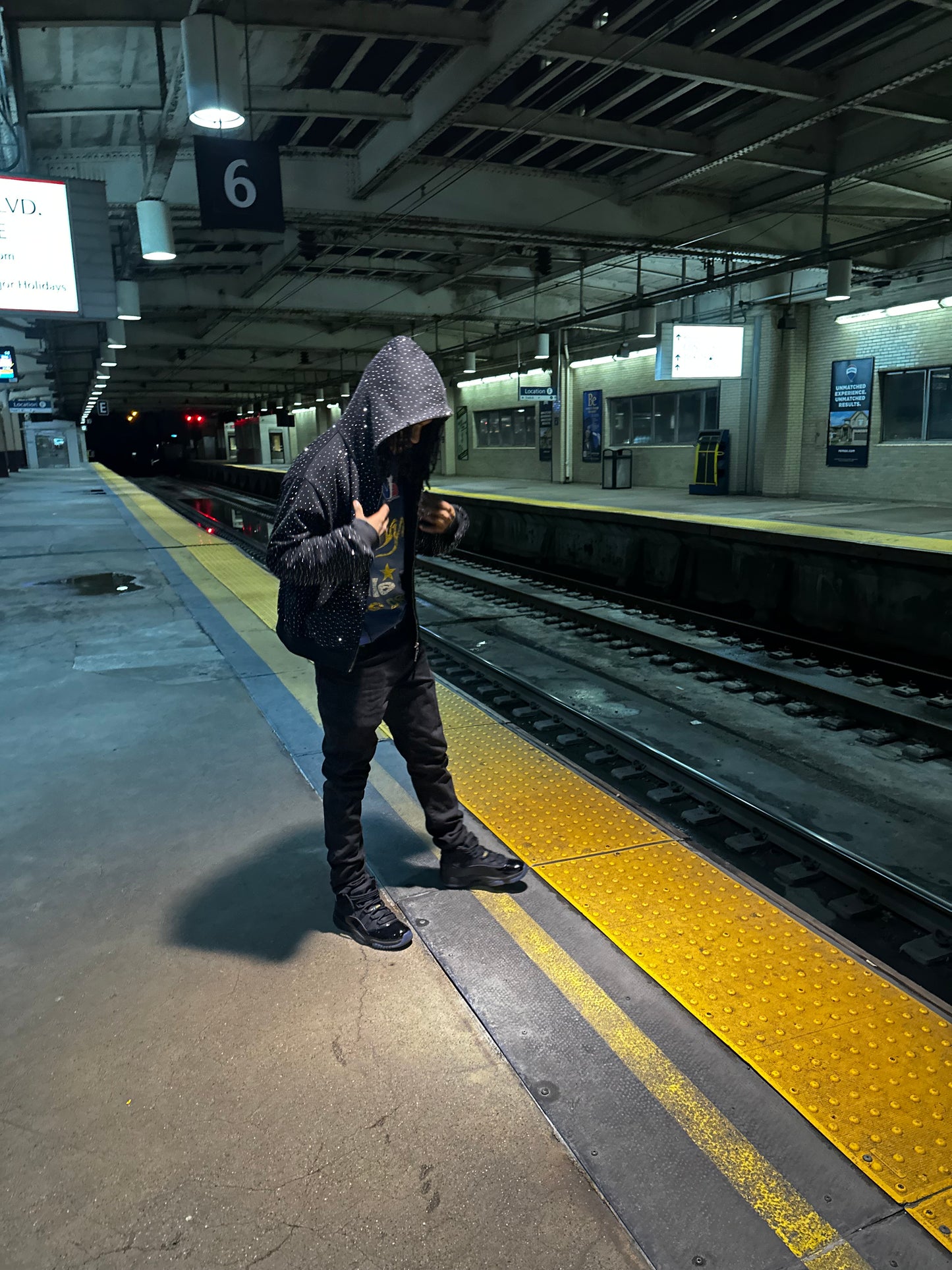Rhinestone Hoodie